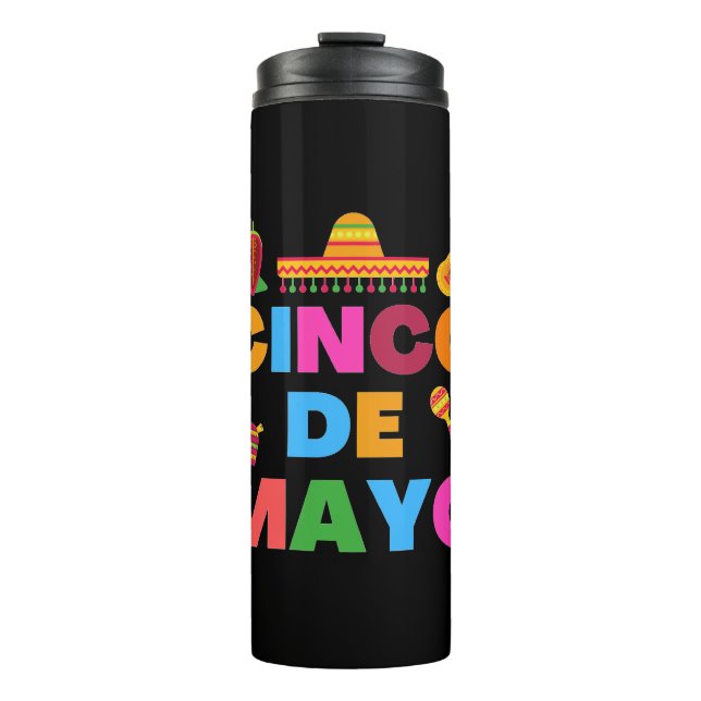 Termo Cinco de mayo (Anverso)