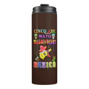 Termo Cinco de Mayo México magnífico