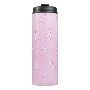 Termo Cintas con fondo rosa claro