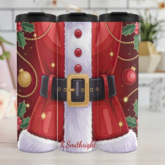 Termo Cinturón festivo de Santa (Subido por el creador)