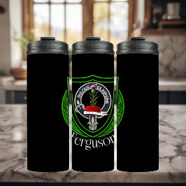 Termo Cinturón y broche de la cresta del clan escocés Fe
