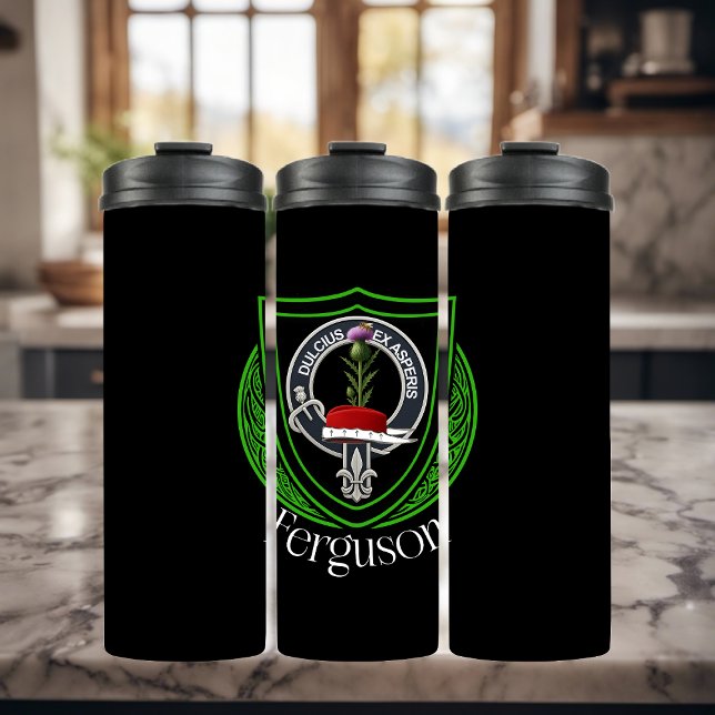 Termo Cinturón y broche de la cresta del clan escocés Fe (Subido por el creador)