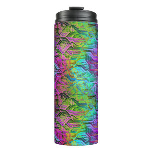 Termo circuito anodizado de titanio arco iris: