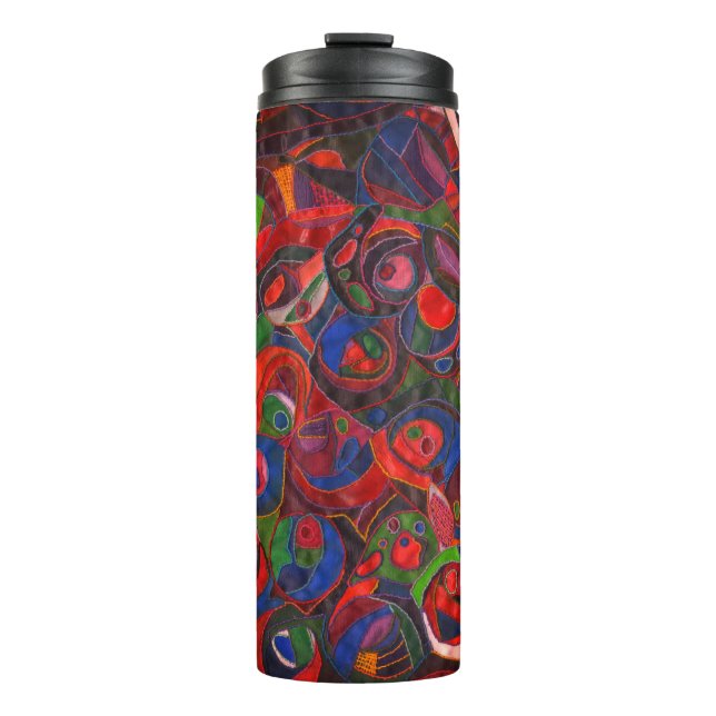 Termo Círculos rojos (Anverso)