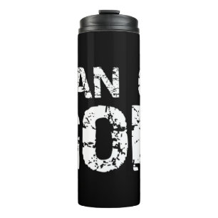 Termo Cita cristiana audaz para hombres de fe diciendo r