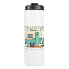 Termo Cita de camping y camping