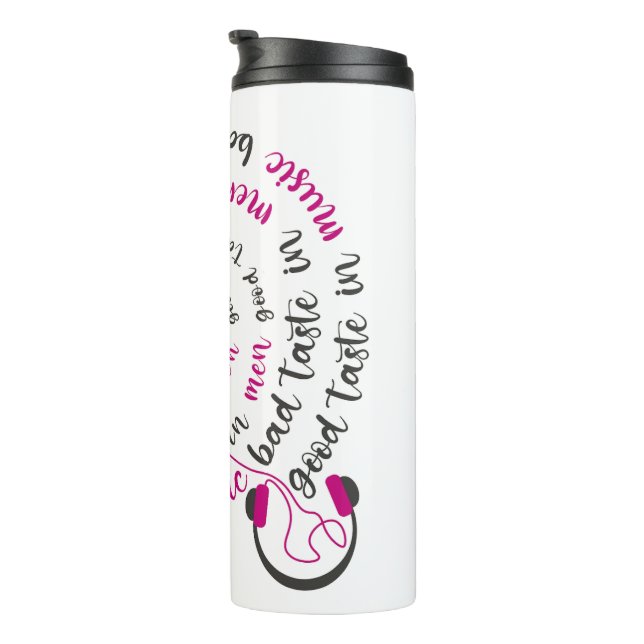 Termo Cita de Girona Buen gusto en la música mal gusto e (Rotado hacia la derecha)