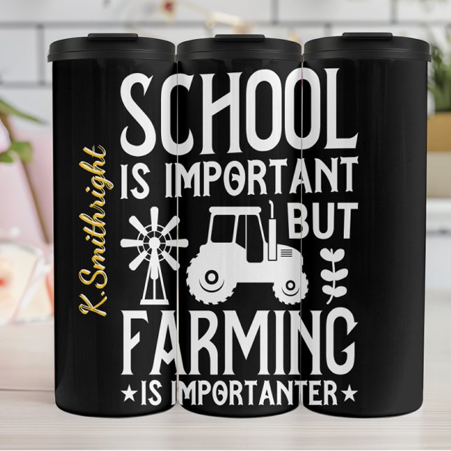 Termo Cita divertida entre escuela y agricultura (Subido por el creador)
