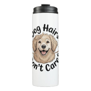 Termo Cita Divertida Pelo de Perro Retriever Dorado No M