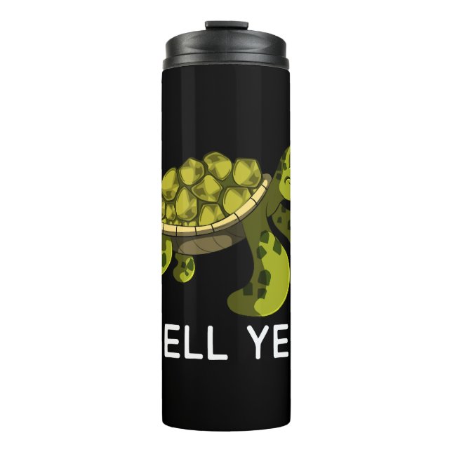 Termo Cita divertida Pun Shell Yeah Turtles (Anverso)