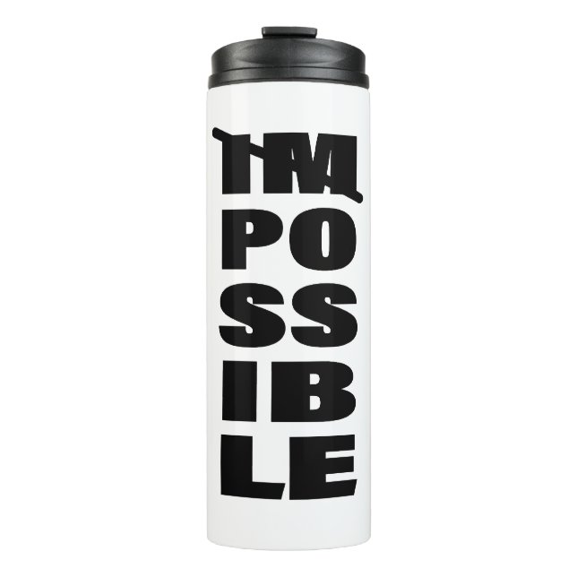 Termo Cita inspiradora de posibilidades ilimitadas (Anverso)