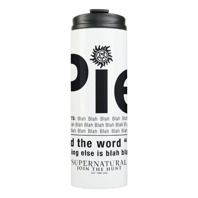 Termo Cita supernatural (Anverso)