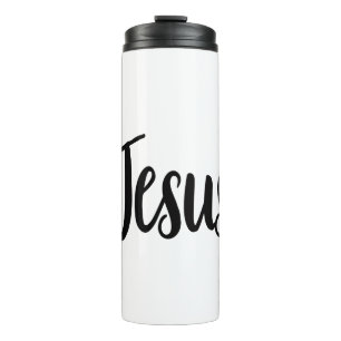 Termo Citas cristianas estéticas de Jesús Gospel Graphic