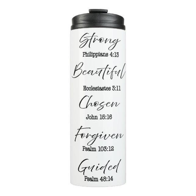 Termo Citas religiosas personalizadas (Anverso)