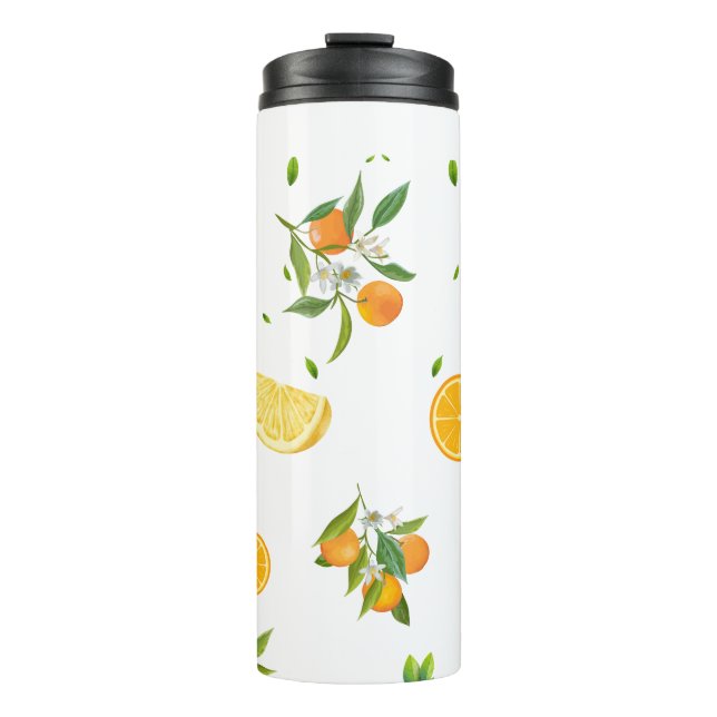 Termo Cítricos Tropicales SUMMER Naranja Lemon Slice (Anverso)