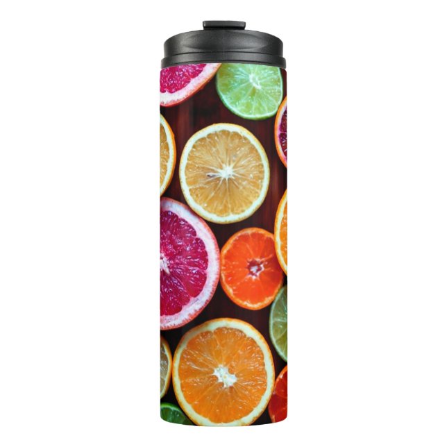 Termo Citrus Dream Lemon Lime Naranja Fruit (Anverso)