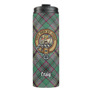 Termo Clan Craig Escudo por Tartán
