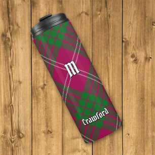 Termo Clan Crawford Tartan Thermal Tumbler