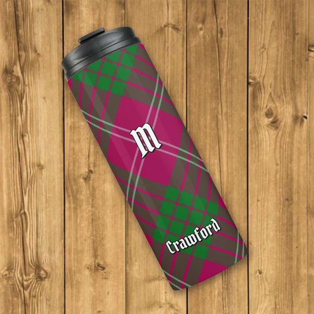 Termo Clan Crawford Tartan Thermal Tumbler (Subido por el creador)