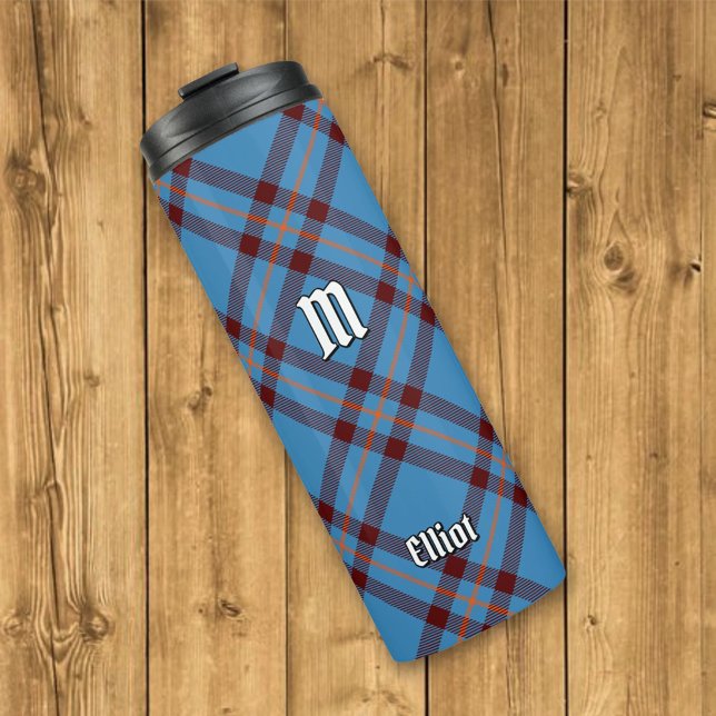 Termo Clan Elliot Antiguo Tartán Tumbler Termal (Subido por el creador)