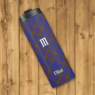 Termo Clan Elliot Modern Tartan Thermal Tumbler