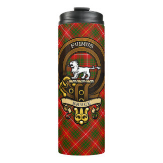 Termo Clan escocés Bruce Badge y Escudo | Escudo de arma