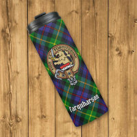 Clan Farquharson Escudo sobre Tartán