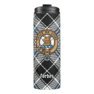 Termo Clan Forbes Escudo por Vestir Tartán