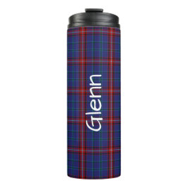 Termo Clan Glenn Plaid Personalizado Thermal Tumbler