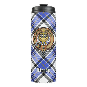 Termo Clan Hannay Escudo sobre Tartán