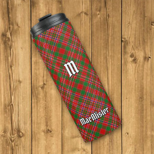 Termo Clan MacAlister Tartan Thermal Tumbler