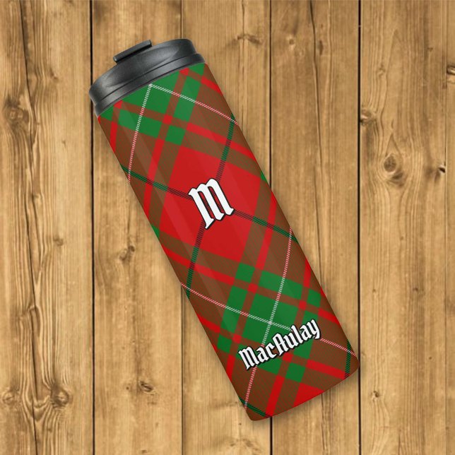 Termo Clan MacAulay Tartan Thermal Tumbler (Subido por el creador)