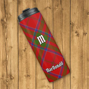 Termo Clan MacDonald de Keppoch Tartan Thermal Tumbler