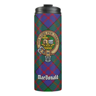 Termo Clan MacDonald Escudo por Tartán