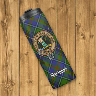 Termo Clan MacInnes Escudo sobre Tartán