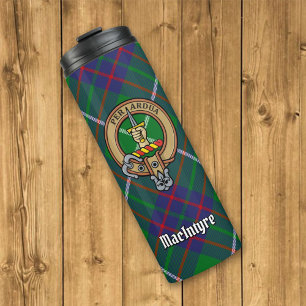 Termo Clan MacIntyre Escudo sobre Tartán
