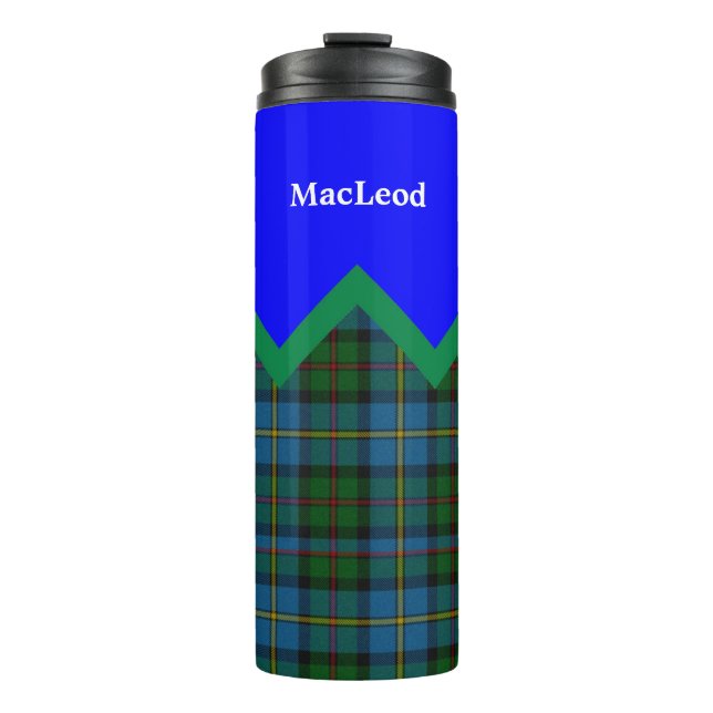 Termo Clan MacLeod Personalizado Tumbler térmico (Anverso)