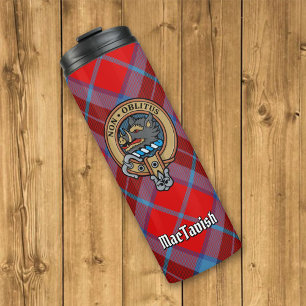 Termo Clan MacTavish Escudo sobre Tartán