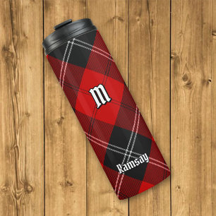 Termo Clan Ramsay Red Tartan