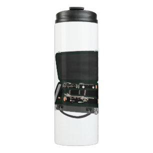 Termo Clarinet Disassembled Inside a Suitcase
