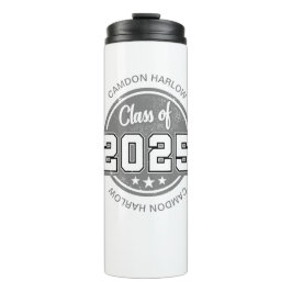 Termo Clase de 2025 Nombre de graduado de época