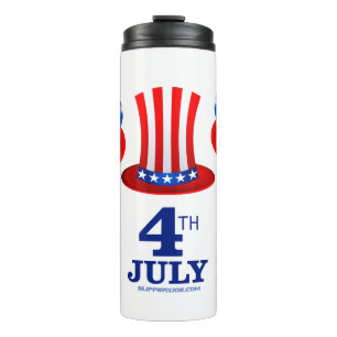 Termo Clásico del Día de la Independencia del 4 de julio