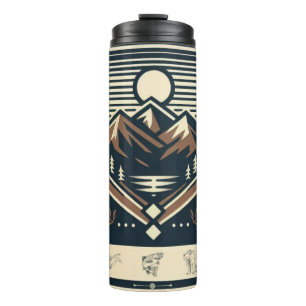 Termo Clásico/vintage al aire libre/salvaje