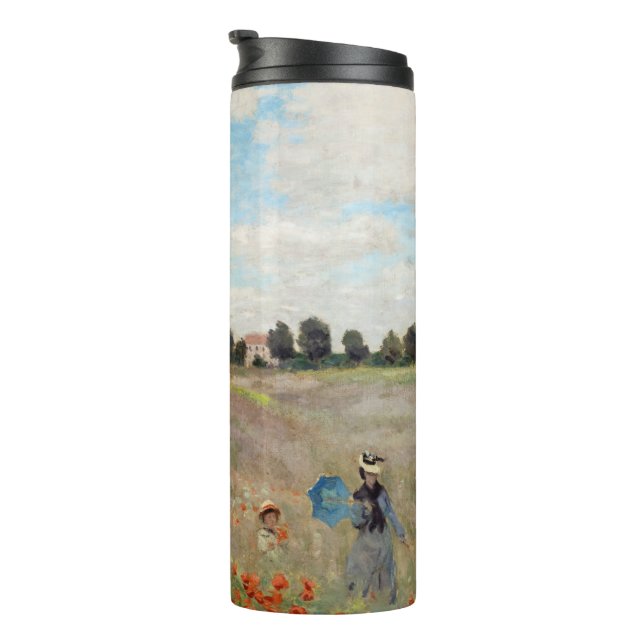 Termo Claude Monet - Campo de amapolas (Rotado hacia la derecha)