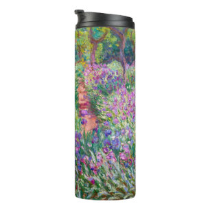 Termo Claude Monet - El jardín de iris en Giverny