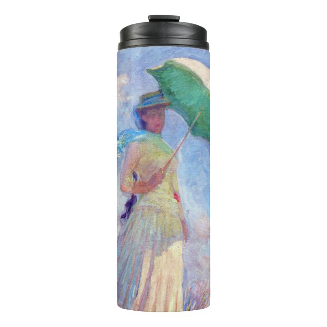 Termo Claude Monet - Mujer con Parasol a la derecha (Anverso)