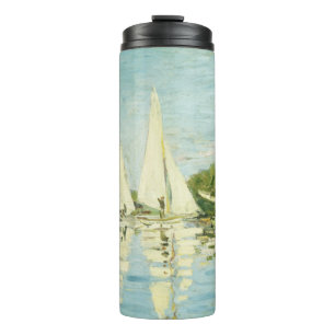 Termo Claude Monet. Regatas en Argenteuil    