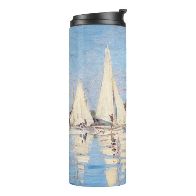 Termo Claude Monet - Regattas en Argenteuil (Rotado hacia la izquierda)