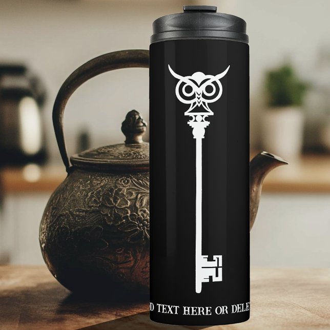 Termo Clave de esqueleto de búho tribal (Subido por el creador)