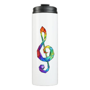 Termo Clave musical del arcoiris